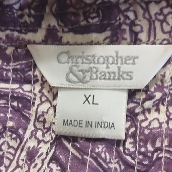 Lightweight Cotton Vintage Button-up Reversible Shirt Festival Shacket Jacket - Picture 10 of 12